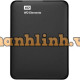 Ổ cứng WD ELEMENTS PORTABLE 1TB Black APAC WDBUZG0010BBK-WESN